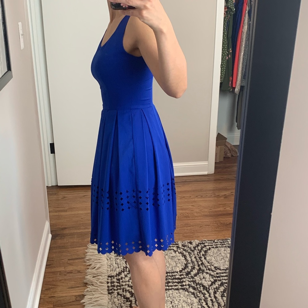 Blue dress